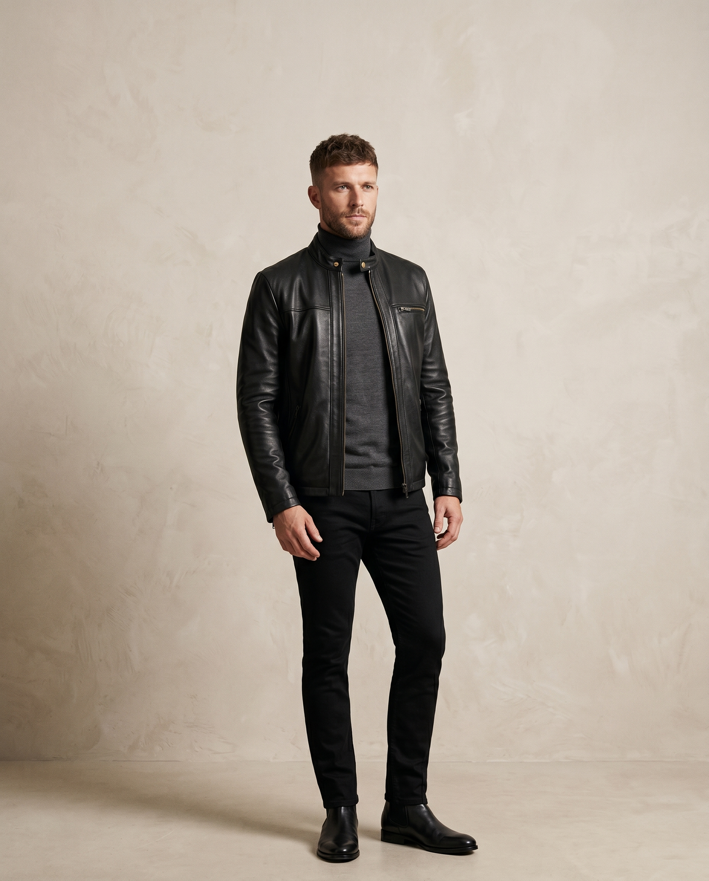 RACING LEATHER JACKET