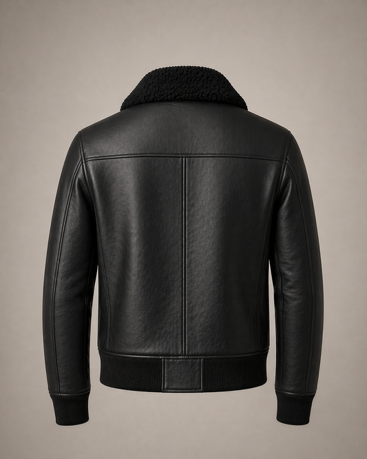 BOMBERJACKE AUS LEDER